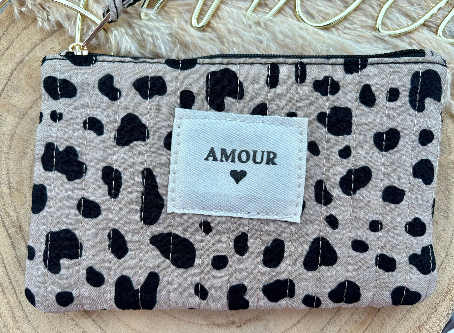 Trousse léopard Amour